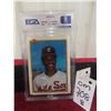 Image 1 : Graded Sammy Sosa Rookie Chicago White Sox Card