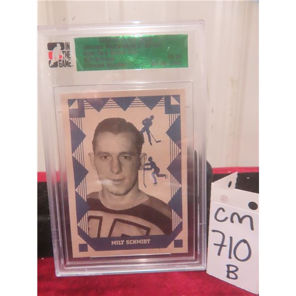 Milt Schmidt Boston Bruins Card