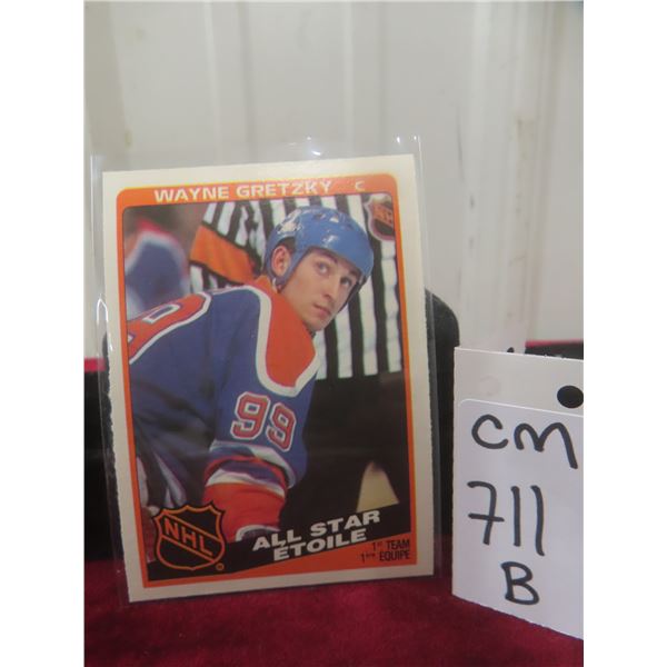 Wayne Gretzky Edmonton Oilers Card