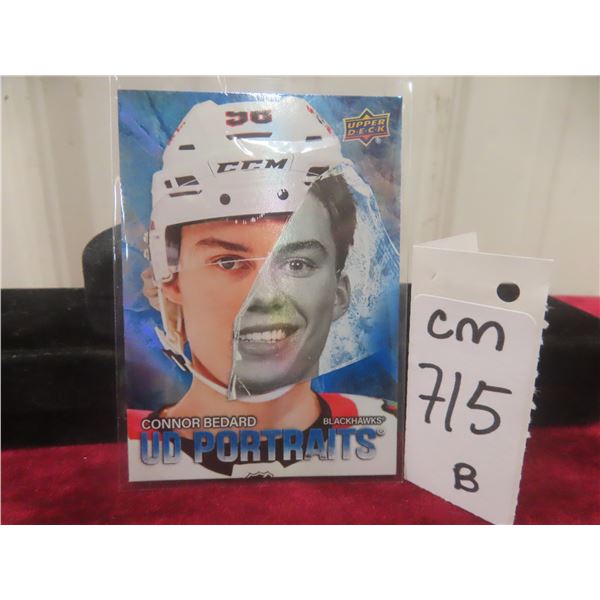 Connor Bedard Chicago Blackhawks Card