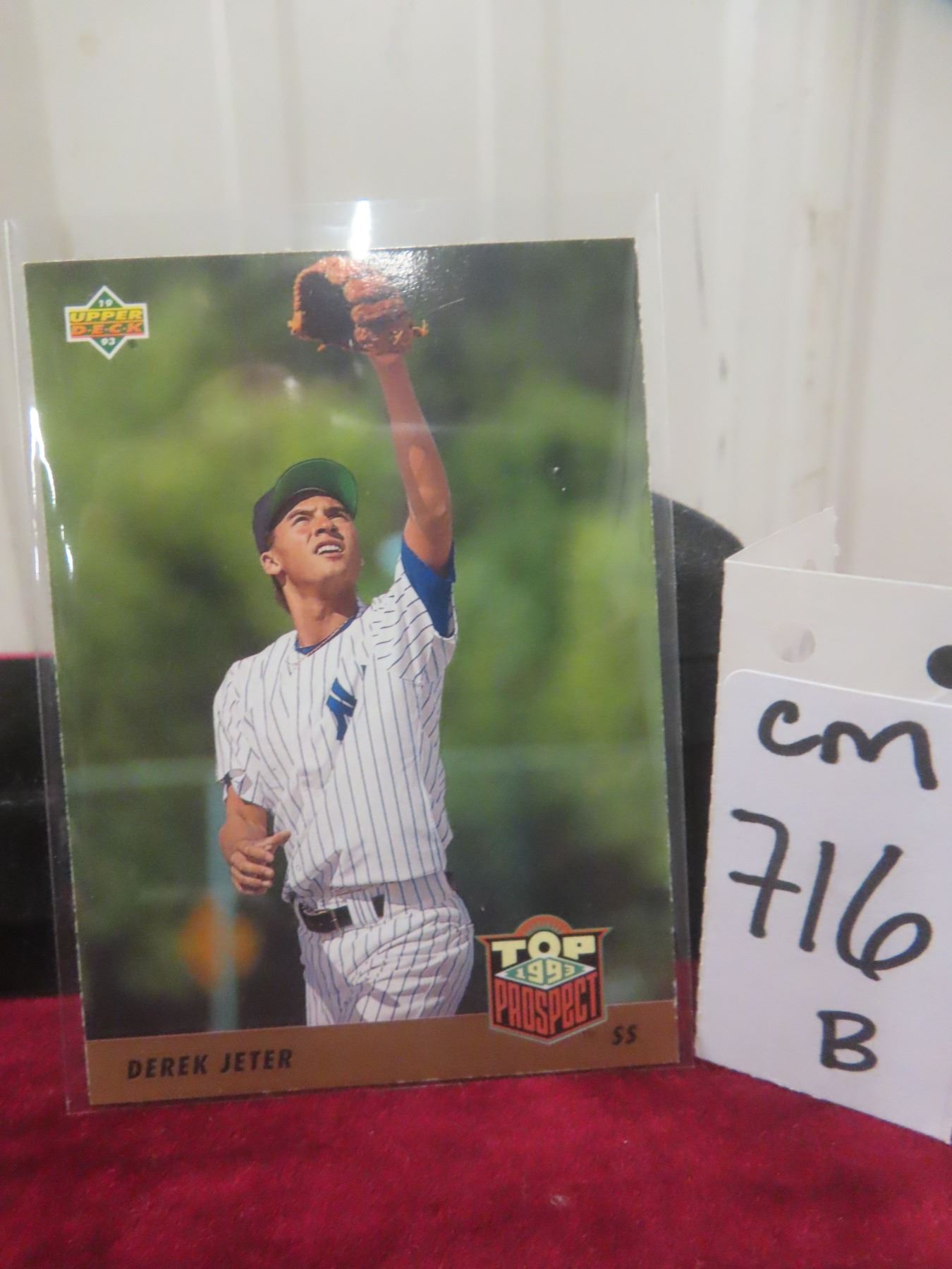 Deter Jeter Rookie Card Derek Jeter Rookie New York Yankees Card