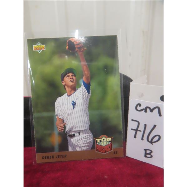 Derek Jeter Rookie New York Yankees Card