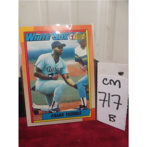 Frank Thomas Rookie Chicago White Sox Card