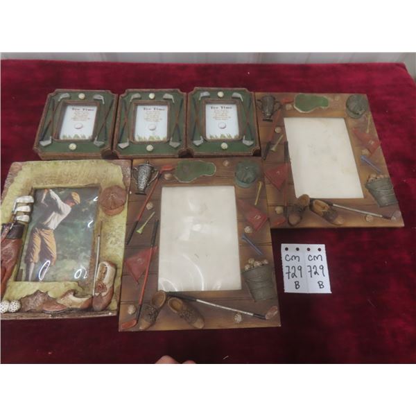 Assorted Sports Photo Frames