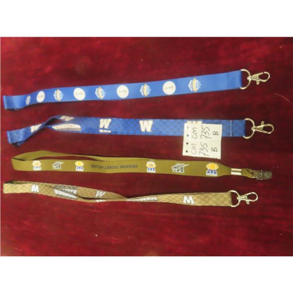 Winnipeg Blue Bombers Assorted Lanyard Collection