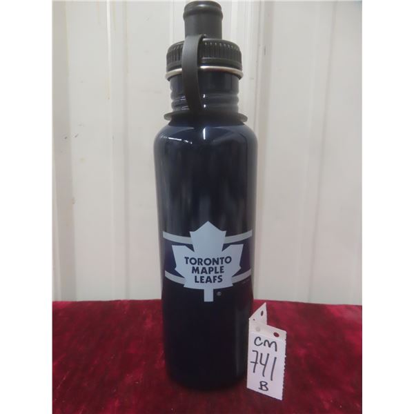 Signed J.S. Giguere Toronto Maple Leafs Water Bottle