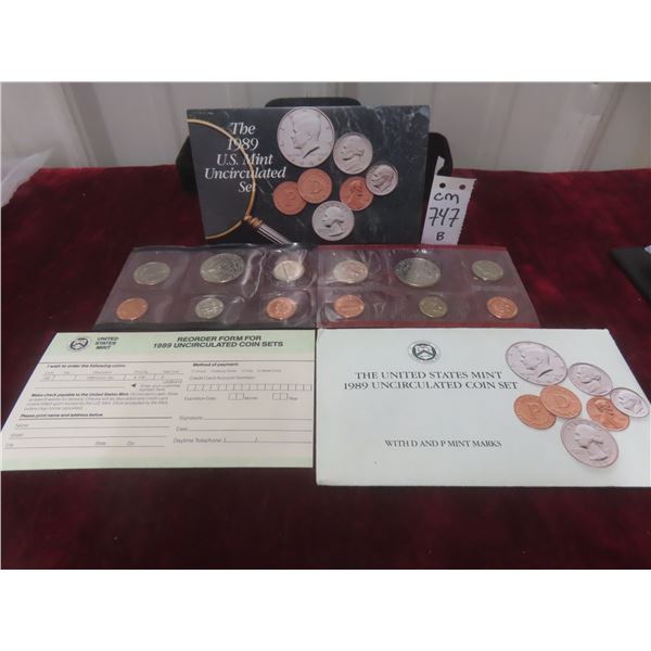 1989 United States Uncirculated Coin Set