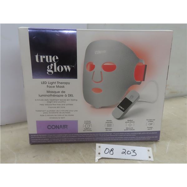 New True Glow LED Light Therapy Face Mask