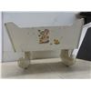Image 6 : 1950s Doll Cradle, 13" x 19 1/2" x 12"