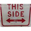 Image 4 : 2 Metal Street Signs, Largest 18" x 12"