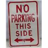 Image 5 : 2 Metal Street Signs, Largest 18" x 12"