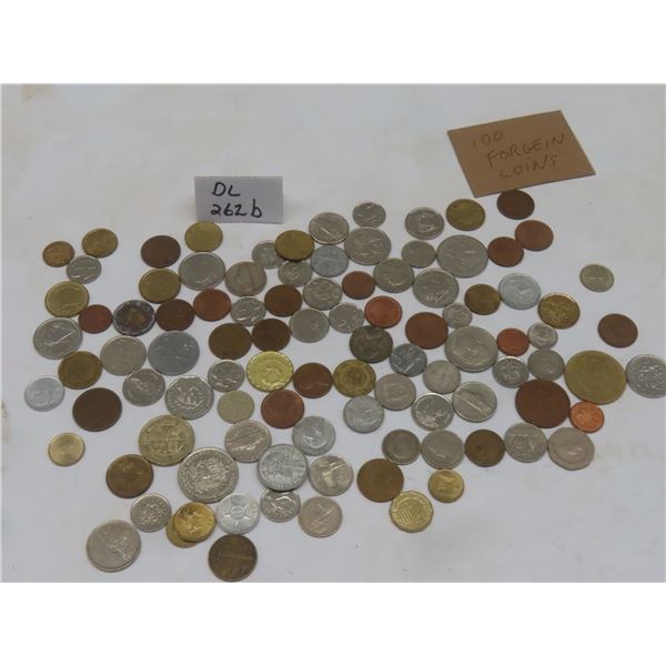 100 Foreign Coins
