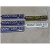 Image 5 : 6 Manitoba License Plates, Trailer Plate, and 6 Tags