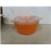 Image 3 : Pyrex Mixing Bowls, Casserole Dish, Extra Glass Lids, and Fire King Loaf Pan