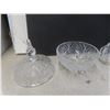 Image 3 : Vases, Art Glass, Creamer, Crystal Candy Dish with Lid, Serving Bowls, and More