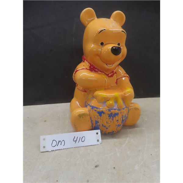 Winnie the Pooh Bank, 9 1/2" Tall