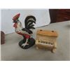 Image 7 : Bone China Floral Arrangement, China Pie Lifters, 3 Pieces Pendelfin Figures +