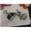 Image 6 : 2 Thermoses, Meat Grinder, Juicer, Milk Glass, Casserole Dish with Wicker Holder, and More