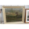 Image 2 : 2 Framed Pictures, Largest 24" x 28"