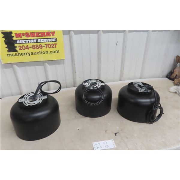 3 Hamilton Bay Light Fixtures