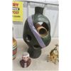 Image 2 : Vases, Ornaments, Some Brass, Pottery, and More