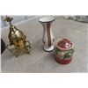 Image 9 : Vases, Ornaments, Some Brass, Pottery, and More