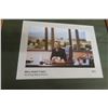 Image 4 : 5 Framed Photos: Race Car, Ball Game, and Business People