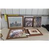 Image 1 : 5 Pictures with Nice Frames, Largest 18" x 22"