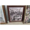 Image 8 : 5 Pictures with Nice Frames, Largest 18" x 22"