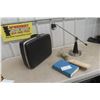 Image 1 : Desk Lamp, Typewriter, 2 Hardcover Books:  USA in World History +
