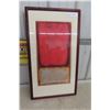 Image 1 : Framed Abstract 17 1/2" x 31"