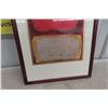 Image 4 : Framed Abstract 17 1/2" x 31"
