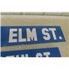 Image 3 : 3 Winnipeg Street Signs, 2 Sided Largest 6 1/2" x 30"