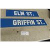 Image 3 : 2 Winnipeg Street Signs, 2 Sided Largest 6" x 30"