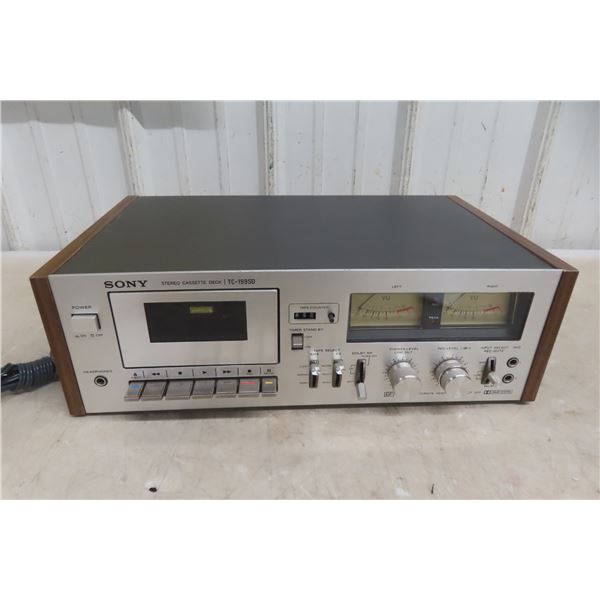 Sony Stereo Cassette Deck TC-199SD