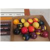 Image 2 : Pool Balls, Score Board, and Crib Board