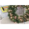 Image 3 : Light-Up Christmas Wreath, 33" Diameter