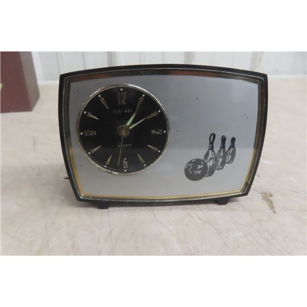 ELG-ART Vintage Alarm Clock, Made in Germany, 3 1/2" x 5"