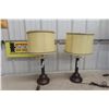Image 1 : 2 Metal Table Lamps