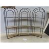 Image 1 : 3 Matching 3-Tier What-Not Shelf Units, 29" x 12 1/2" x 6"