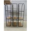 Image 2 : 3 Matching 3-Tier What-Not Shelf Units, 29" x 12 1/2" x 6"