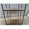 Image 4 : 3 Matching 3-Tier What-Not Shelf Units, 29" x 12 1/2" x 6"
