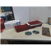 Image 1 : New Gate Kit, 2 Makita 6 1/2" Circular Saw Blades, and Carpet Stair Treads Peel and Stick Style (So