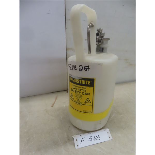 Can Safety Polyethylene Oval, 1 Gallon