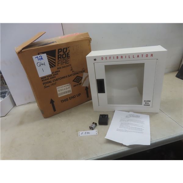 Cabinet Surface Mounted with Alarm (AED) — Do Not Use