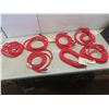 Image 1 : Lifeline Rescue 1/2" CMC Rope Red, 100% Nylon Kernmantle, 15ft Lengths