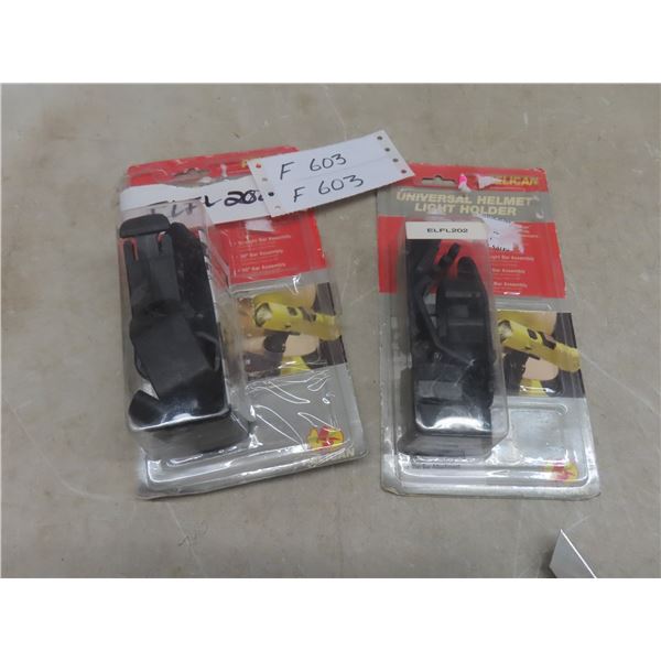 Holder Light Plastic Pelican 770 Universal Helmet Flashlight Holder
