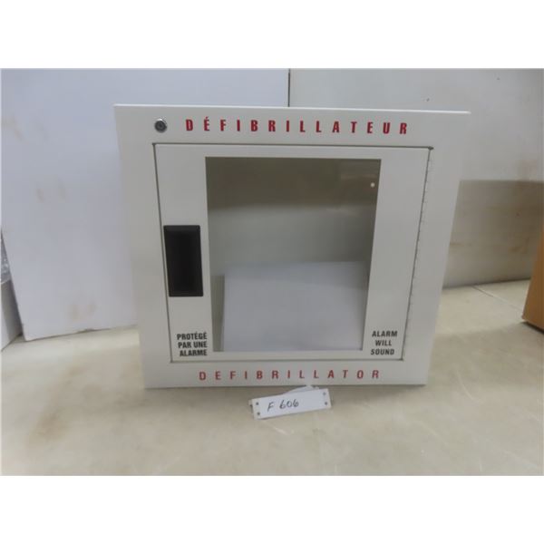 Cabinet Surface Mounted with Alarm (AED), 15" x 17" x 6"