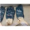 Image 4 : 13 New Pairs Nitrik Full Dipped Safety Cuff Gloves, Size 9
