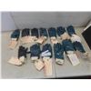 Image 1 : 13 New Pairs Nitrik Full Dipped Safety Cuff Gloves, Size 9